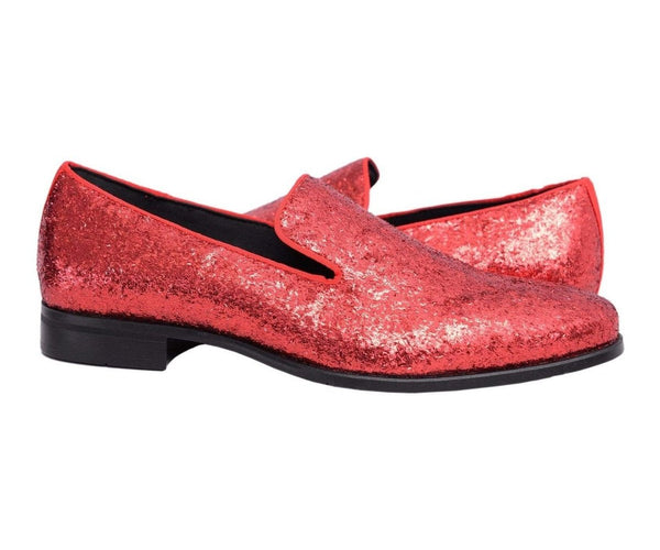 NWOT Stacy Adams‎ Sequins Swank Shoes Gold Men 7.5