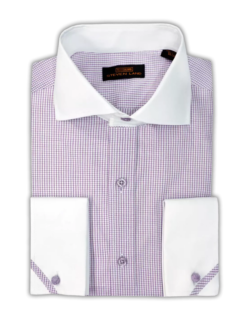 open lace back dress Amazon.com: Bar III Mens Slim Fit Check Print Dress Shirt Purple M :  Clothing, Shoes & Jewelry