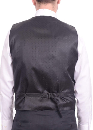 Steven Land Solid Gray Taupe Velvet Velour Vest With Necktie & Bowtie Set - The Suit Depot