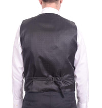 Thumbnail for Steven Land Solid Gray Taupe Velvet Velour Vest With Necktie & Bowtie Set - The Suit Depot