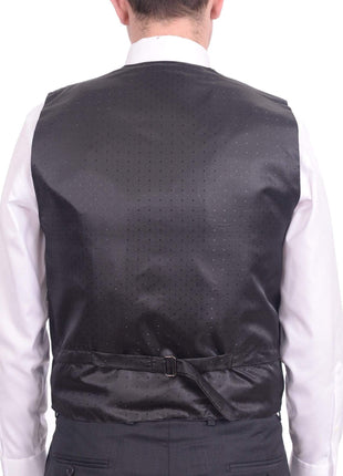 Steven Land Steven Land Solid Sapphire Blue Velvet Velour Vest With Necktie & Bowtie Set