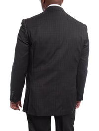 Thumbnail for Steven Land TWO PIECE SUITS Steven Land Classic Fit Charcoal Gray Check Two Button Wool Suit