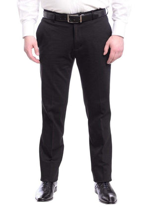 T.O. 30 / 36 Mens Slim Fit Solid Black Stretch Chino Pants