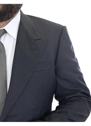 The Suit Depot Corneliani 48R 60 Gray Super 130's Wool Morning Tuxedo Suit with Peak Lapels