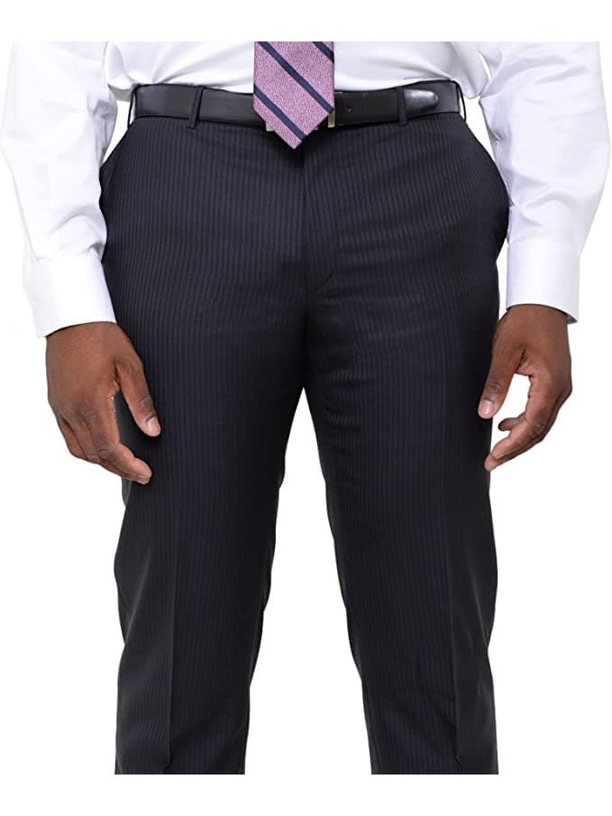 Shop The Suit Depot Navy 100% Wool Suit | The Suit Depot